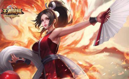 王者荣耀不知火舞：舞动烈焰的刺客之花