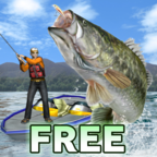 Bass Fishing 3D on the Boat Free(钓大鱼)