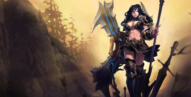 《英雄联盟》战争女神希维尔：沙漠中的旋转之刃